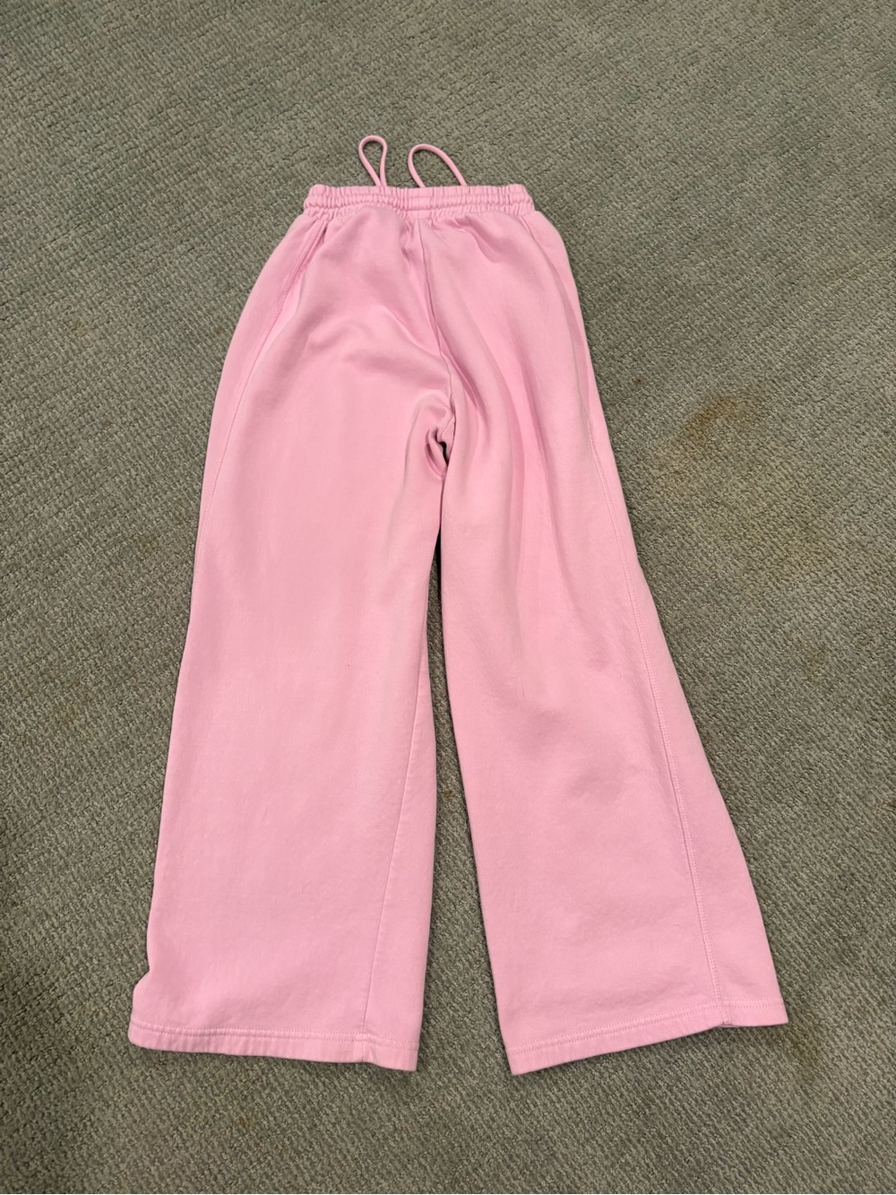 Zara Pastel Pink draw string sweat pants